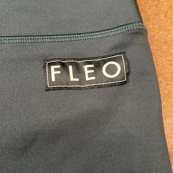 FLEO DARK GREEN BIKE SHORTS MEDIUM - Image 3
