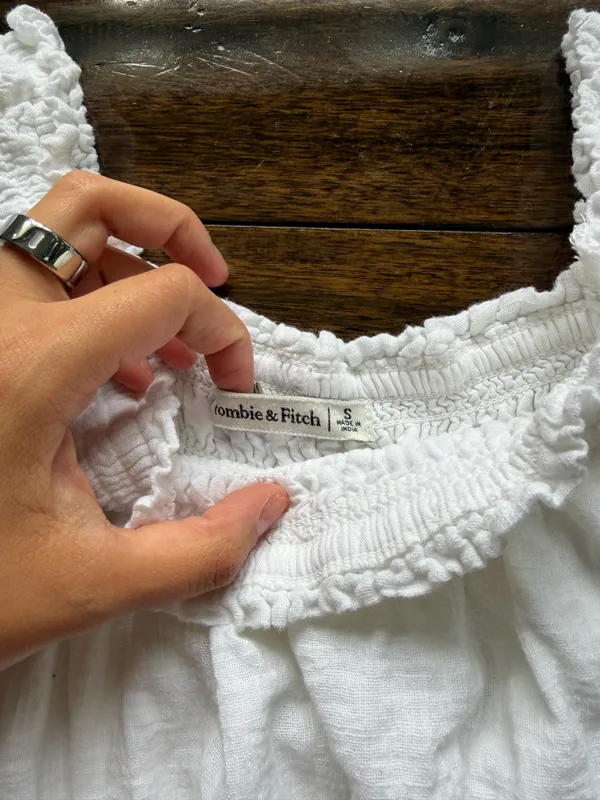 Abercrombie Flutter Sleeve Top - Image 4