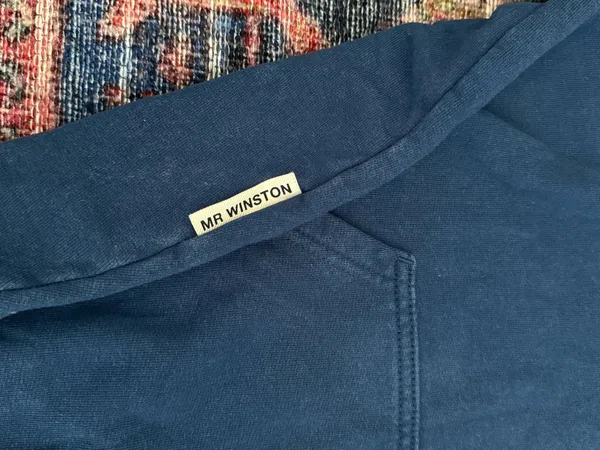 mr.winston navy puff hoodie - Image 5