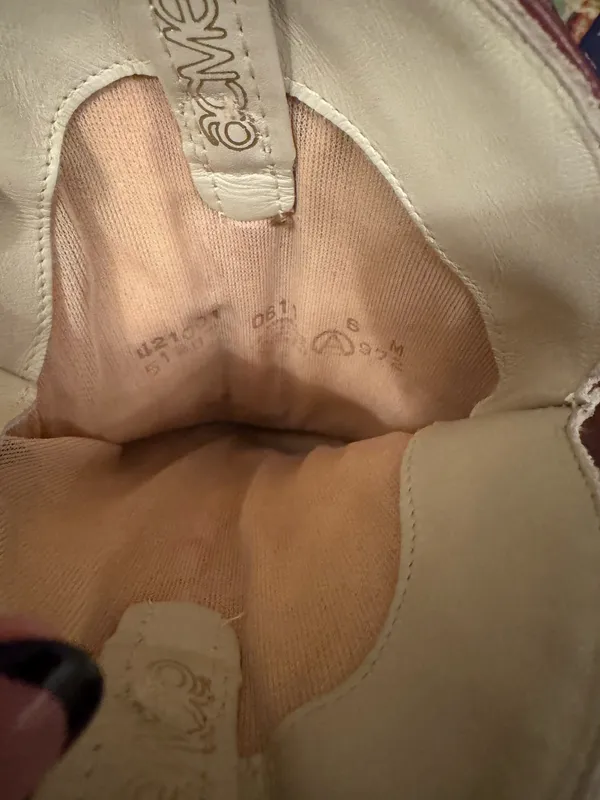 Vintage white cowgirl boots - Image 4