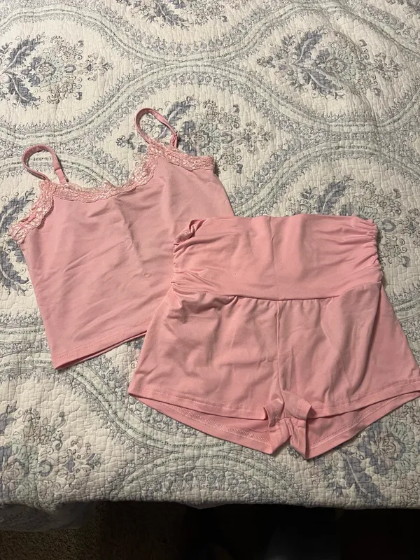 pink pj set - Image 3
