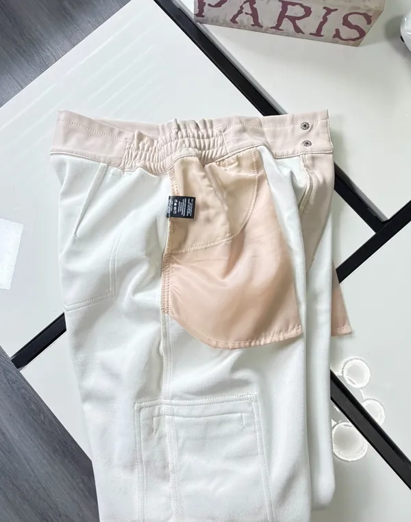 NWOT Shinestar Cream Faux Leather High Waist Cargo Pants L⁠🎀 - Image 13