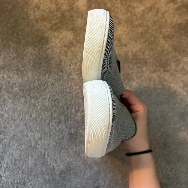 Rothy’s Women’s Slip On Gray Sneakers Size 9.5 - Image 6