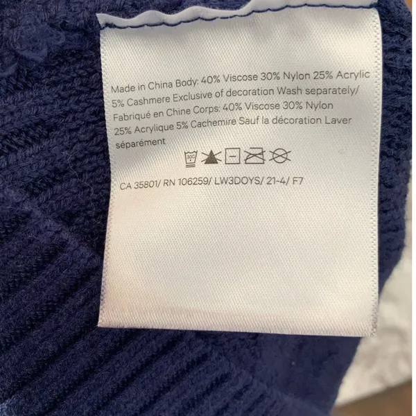 Lululemon Texture Play‎ Crew Sweater Cadet Blue xs/s - Image 9
