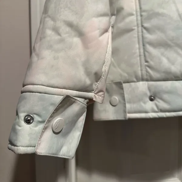 Free People Movement Bunny Slope Printed Puffer Mountain Mint Sage Medium NWT - Image 9