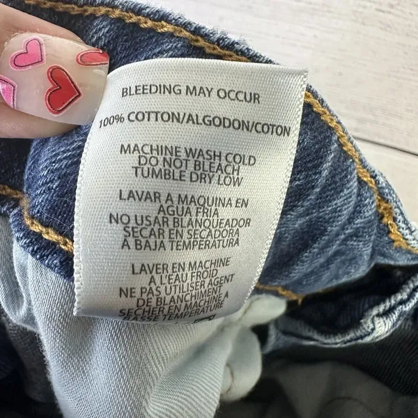 Hidden By‎ Buckle Womens Blue Jeans Size 25 Distressed Medium Wash Skinny Jeans - Image 10