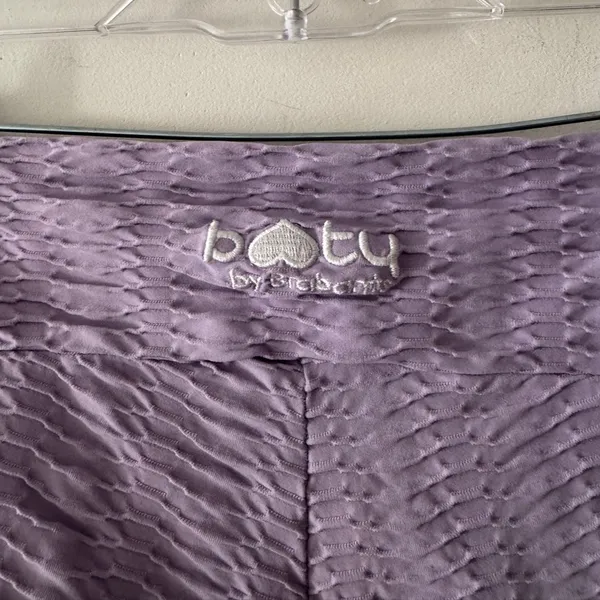 Booty By Brabants Original Texture‎ Leggings Lavender Purple - Image 4