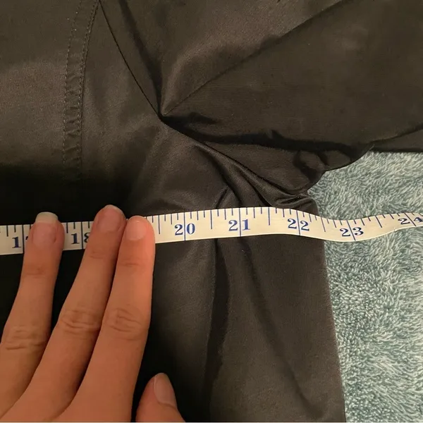 Nine & CO by Nine West Women's Black Trench Coat size‎ XL - Image 7