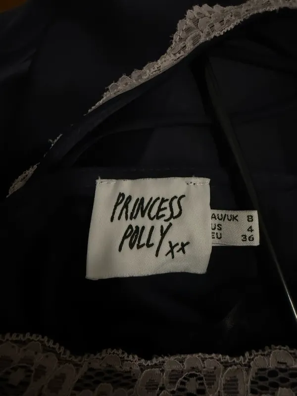 Jaron Mini Dress Navy - Image 5