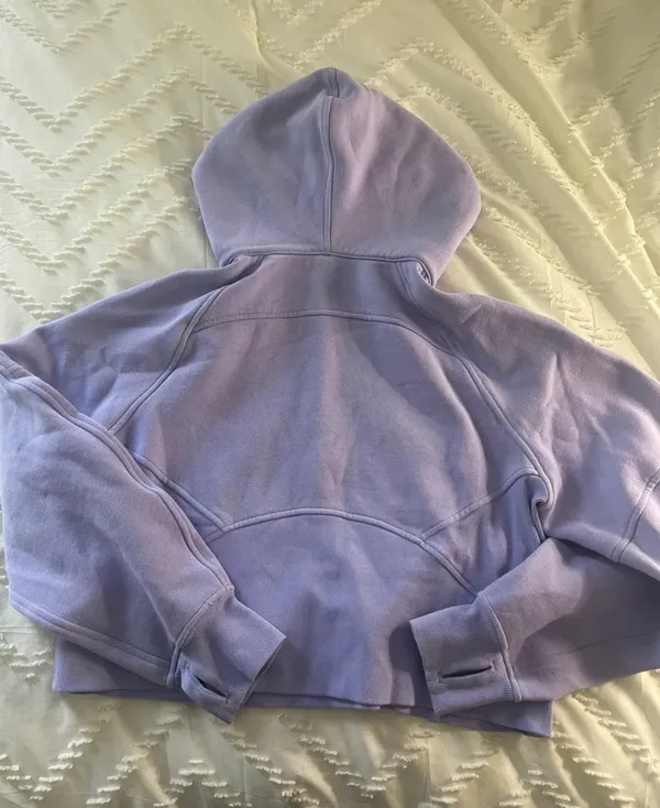 Lululemon Scuba Half-Zip Hoodie Lilac Smoke - Image 2