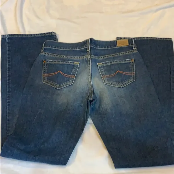 Size 4 Regular Old Navy Denim Blue Jeans Boot-cut - Image 7