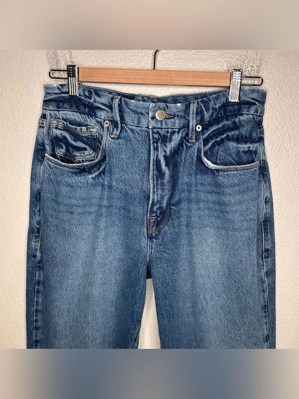 Good American Good Vintage Jagged Hem jeans 8/29 - Image 2