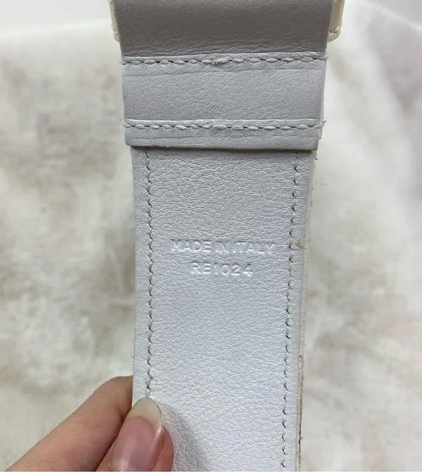 Authentic Pink Monogram Belt - Image 5