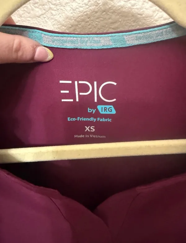 EPIC by IRG Scrub Set Pink Size XS - Image 2