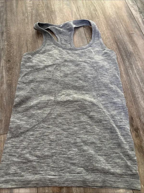 Lululemon | Gray Swiftly Tech Full Length Workout Activewear Fitness Tank Top- 4 - Image 3