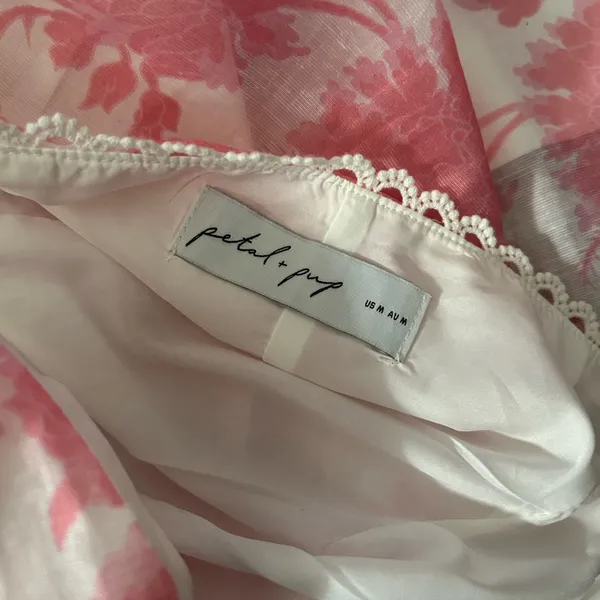 Petal & Pup Pink Floral Skirt - Image 8
