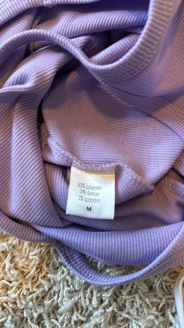 Tank Top Purple Size M - Image 2