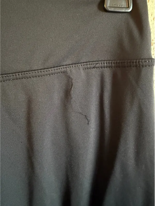 Women's black athletic skirt with hidden shorts, skort, size small - Image 8
