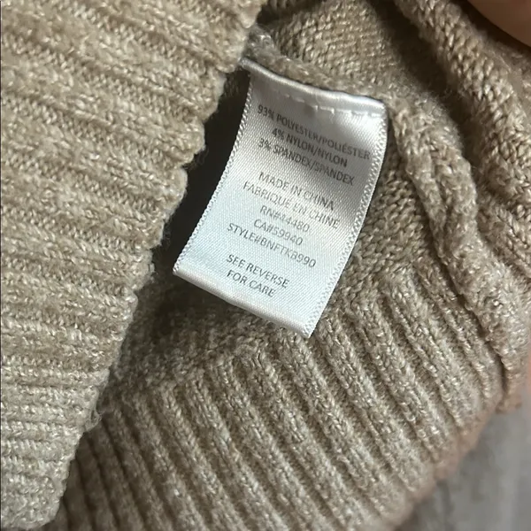 Wilfred Taupe Love Fire Button-Up Crop Cardigan - Image 3