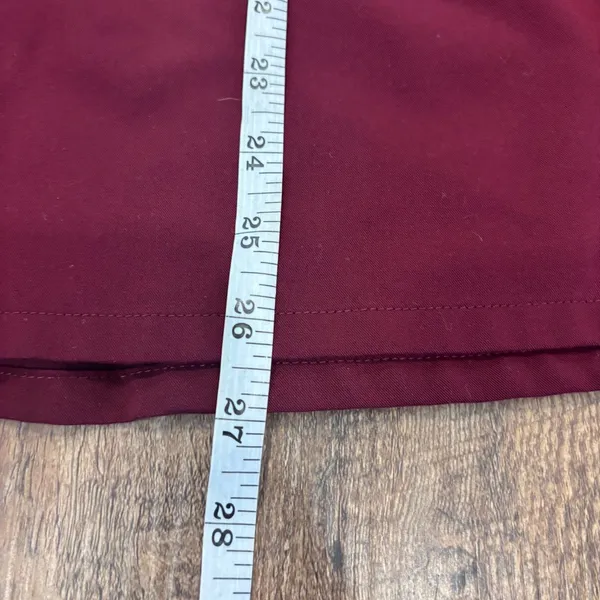 Figs Top Womens Size M Burgundy Red Technical Collection Casma Scrub Top FW1100 - Image 7