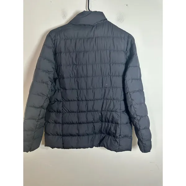 Uniqlo Women Ultra Light Down Jacket Black Full Zip Puffer XL 211-409112 - Image 4