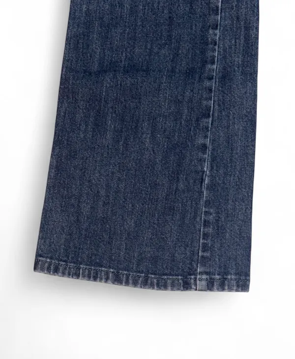 Women’s dark wash low rise jeans - Image 4