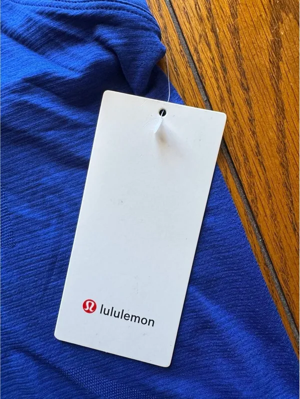 Lululemon Swiftly Tech Scoopneck Tank 2.0 Race Clubhouse Blue Size 12 NWT - Image 4