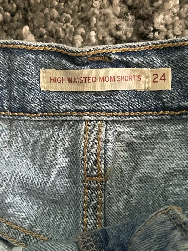 Levi’s High-Waisted Mom Shorts - Image 3