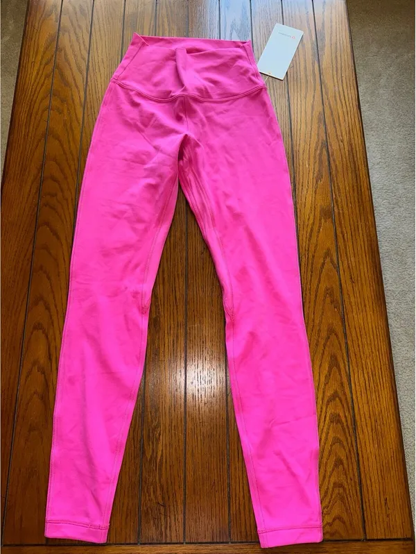 Lululemon Align High-Rise 28” Sonic Pink Size 6 NWT - Image 3