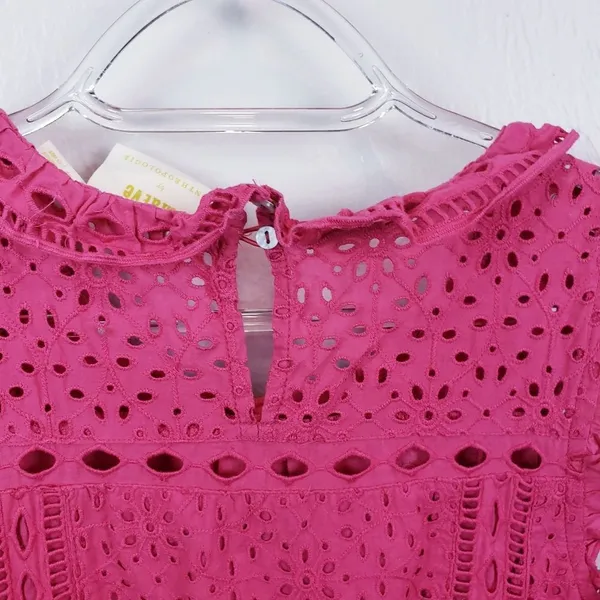 Mauve By Anthropologie Eyelet Blouse - Image 6
