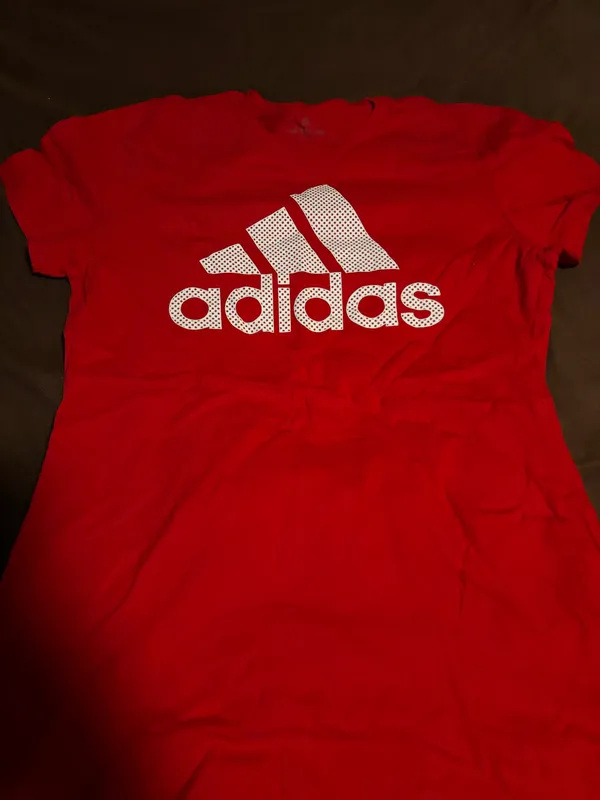 Women size medium adidas tees - Image 2