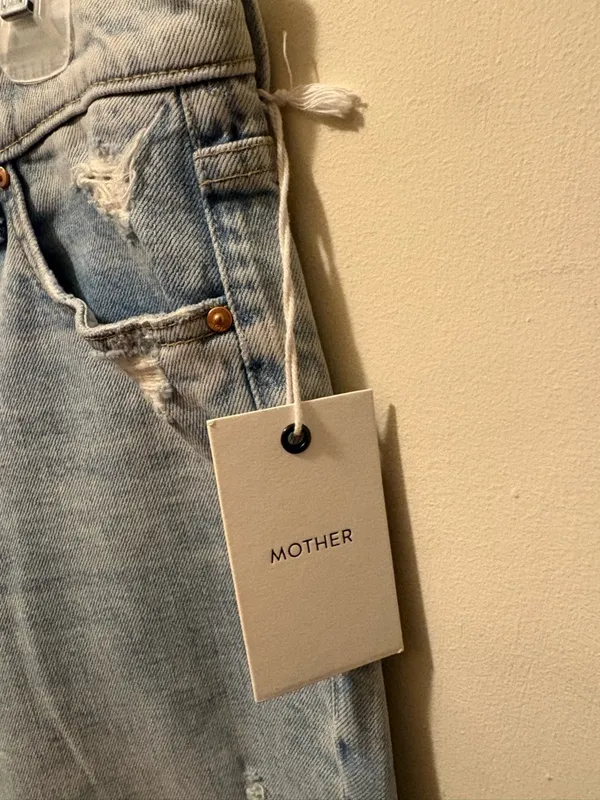 Mother Superior The Rascal ankle undone distressed size‎ 25 Sample Blue - Image 6
