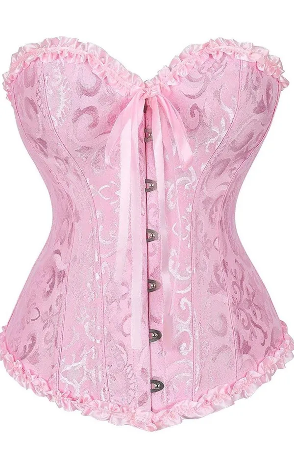 Pink Corset Halloween Size M - Image 2