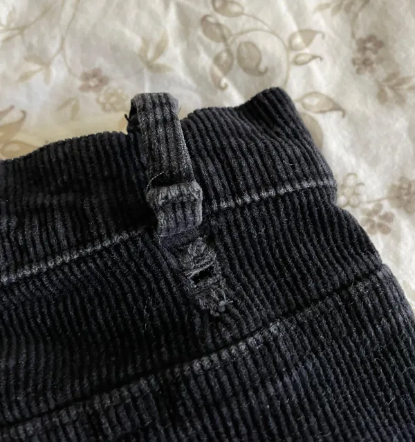 John Galt Black Corduroy Pants - Image 5