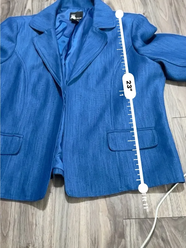 Blue Women’s Tailored Open - Image 8