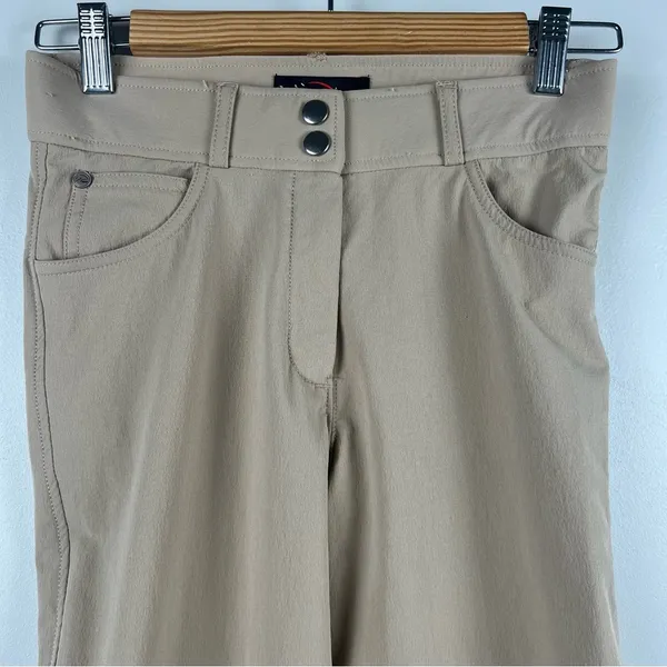 HKM Women's Tan Khaki Horse Riding Pants Breeches US Size 22 - Image 3