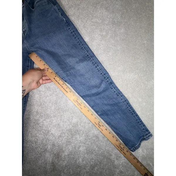 Levi's Premium women 501 S Skinny Jeans Blue Light‎ Wash 5-Pocket 27x28 - Image 10