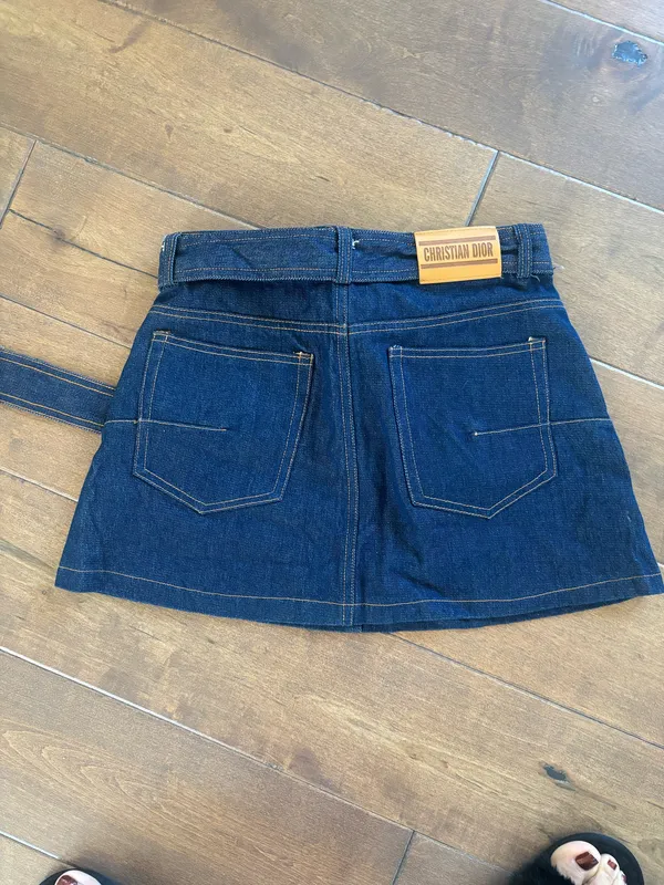 Denim skirt Blue Size 28 - Image 2