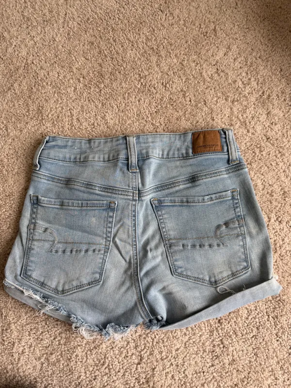 American Eagle Outfitters Jean Shorts Light Wash - Image 2
