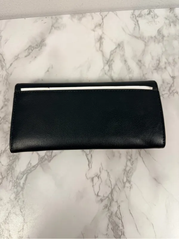 New Michael kors black gold large carryall leather wallet - Image 4