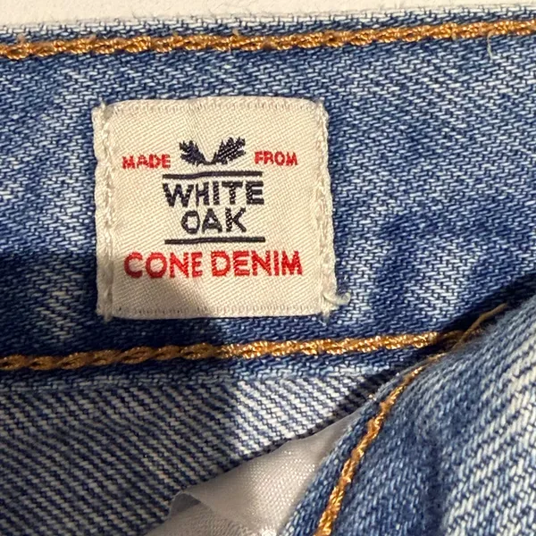 Levi's 501 Denim Shorts Womens 29 Blue Excellent White Oak Cone‎ Denim Cutoffs - Image 6