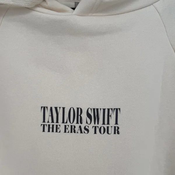 Taylor Swift The‎ Eras Tour Official Merch Graphic Hoodie Size Medium Oversized - Image 7