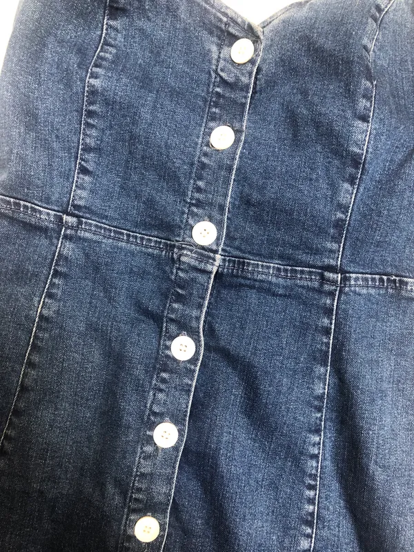 ZARA Jean Dress Size M - Image 4