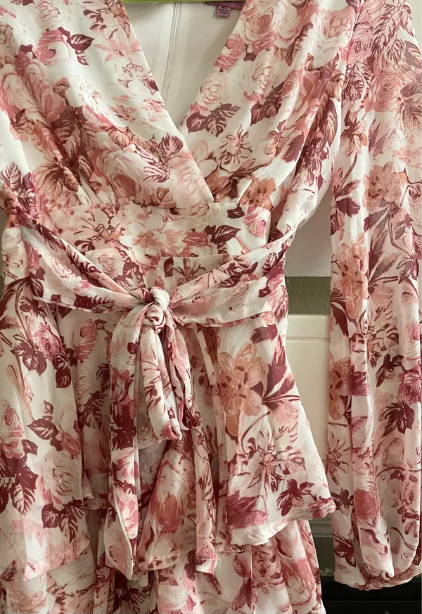 Francesca's Romper Floral - Image 2