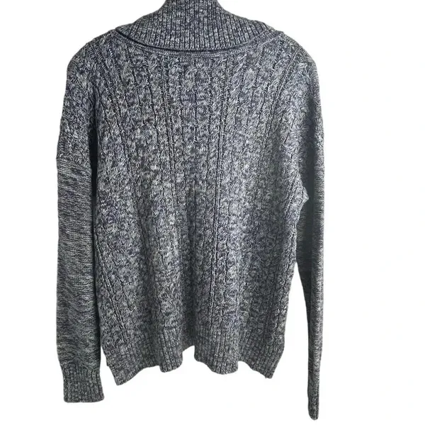 American Eagle Women's Cowl Neck Chunky Knit‎ Sweater Size L Multicolor - Image 12