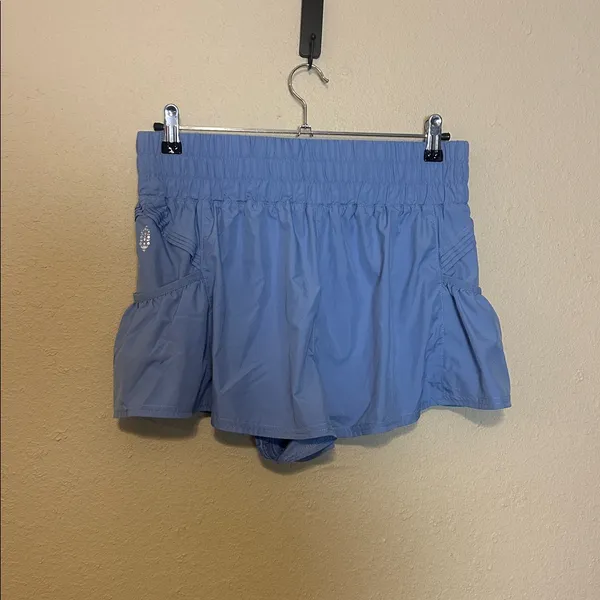 Free People Movement Get your Flirt on Shorts Cloudy Waters Size Medium - Image 4