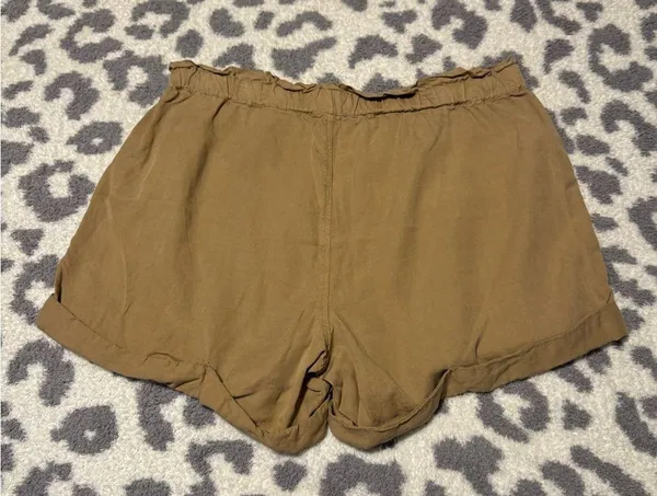 Aerie Brown Women's Cargo Shorts - Image 2