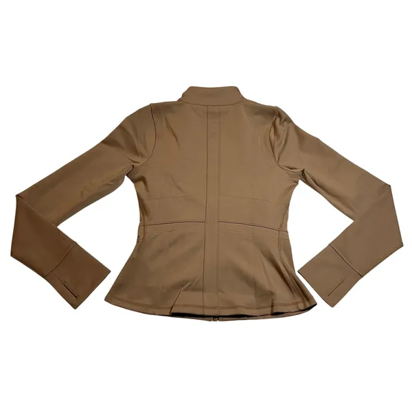 NEW Girlfriend Collective Parker Seam Jacket Size M Full Zip Stretch Gym Fitted - Image 4