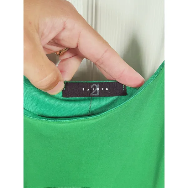 NWT Saints 21 Womens Mini Dress Size XS Green Rave Cocktail Going Out Party - Image 4