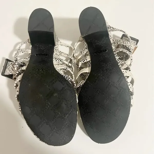 VIONIC Sami Snakeskin Heels in Black and White‎ size 5 - Image 7